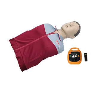 CPR Torso with AED trainer