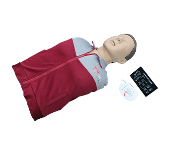 CPR AED torso teaching simulator