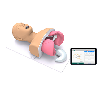 Mobile interactive tracheal intubation training and assessment system