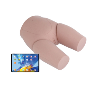 Mobile interactive female catheterization training and assessment system