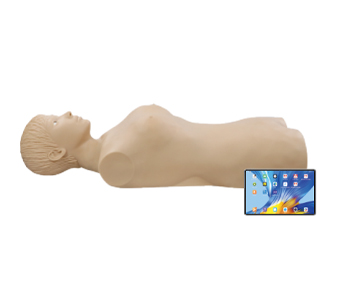 Mobile interactive abdominal palpation training and assessment system